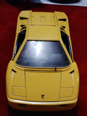 Lamborghini Diablo Maisto vintage μεταλλικό μοντέλο 1:18 κίτρινο σαν καινούργιο