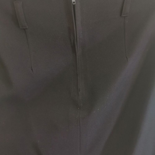Lynne Black Maxi Skirt Like New with Belt, Size 2