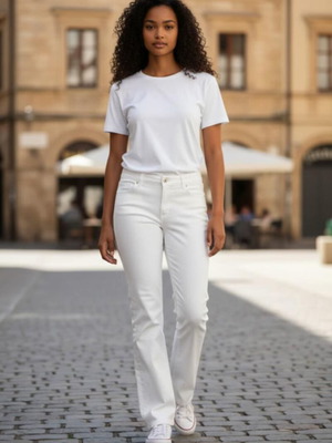 Women's white Brax jeans size 38 used