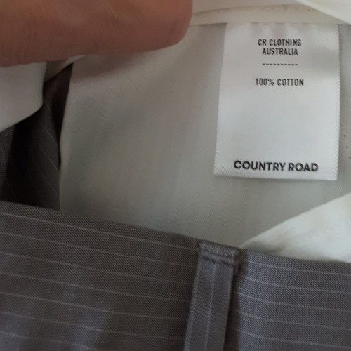 Country Road cotton pants gray, like new, set of 2