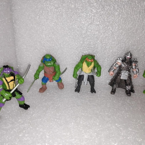 TMNT Master Splinter & Shredder collectible figure set like new