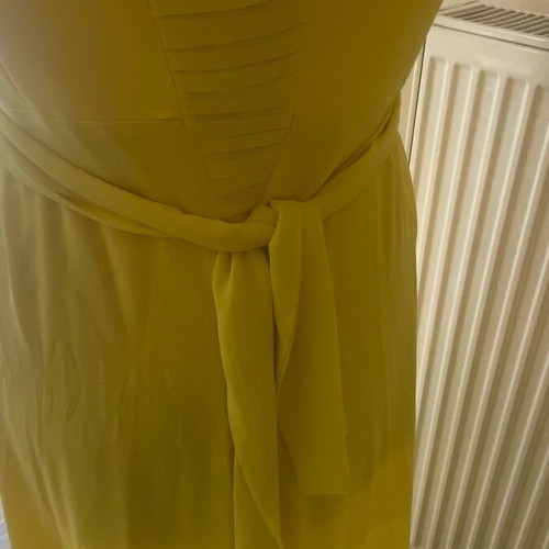 BSB evening dress yellow like new, size L