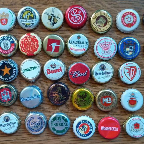 Drink bottle caps used, pack of 50