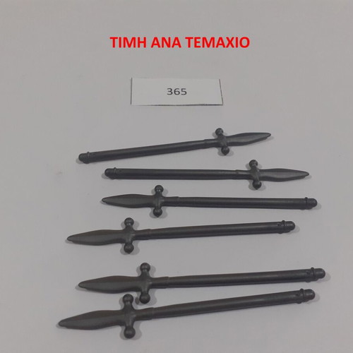 Playmobil Knight Spear #365 like new, dark metal