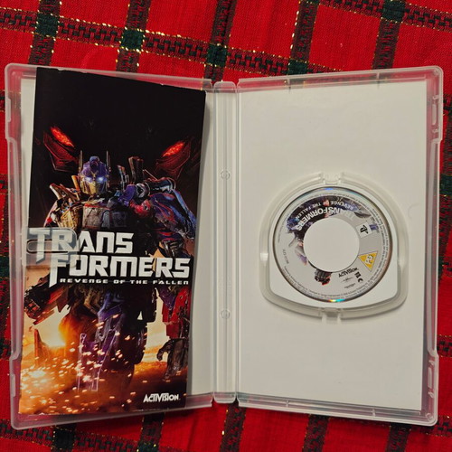 Transformers: Revenge of the Fallen PSP game used