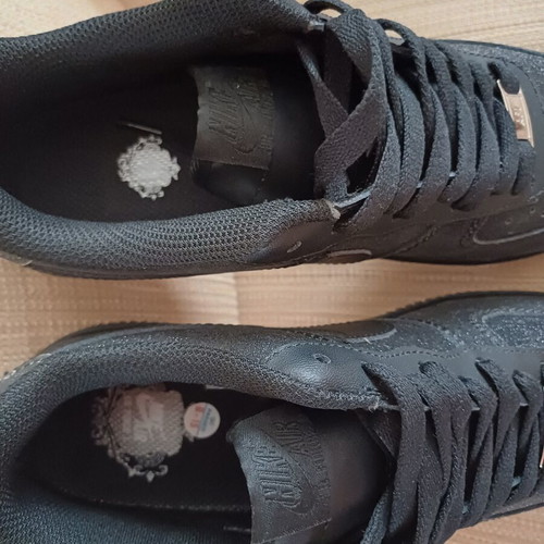 Nike Air Force 1 Triple Black size 43, like new