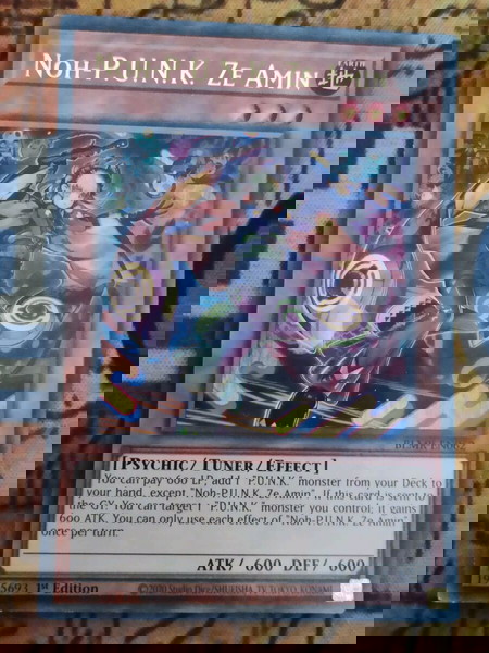 Non P.U.N.K. Ze Amin (Ultra Rare, Yugioh)