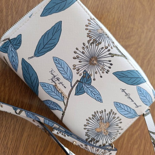 Parfois mobile phone case bag new with floral print