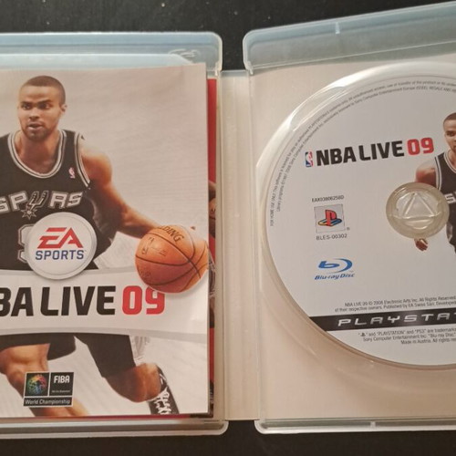 NBA Live 09 PlayStation 3 game used