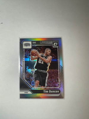 2024-25 Panini Donruss Optic Legends Tim Duncan #248 Holo Prizm card new