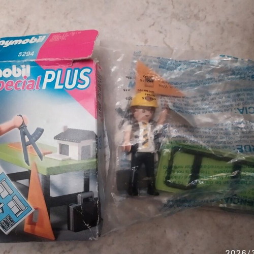 Playmobil 5294 Civil Engineer Architect with Box used