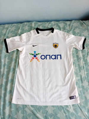 AEK Nike 2016 Football Jersey white like new, youth XL