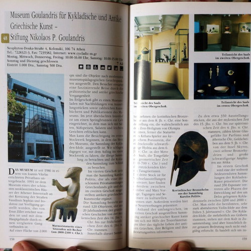 Die Museen Athens book like new, German language