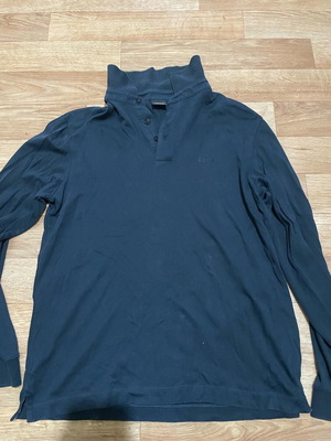 Hugo Boss men's long sleeve jersey like new, size S, black