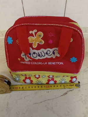 Benetton Kids Lunch Bag used with double compartment