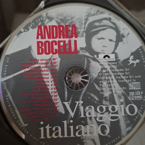 Andrea Bocelli Romanza CD like new
