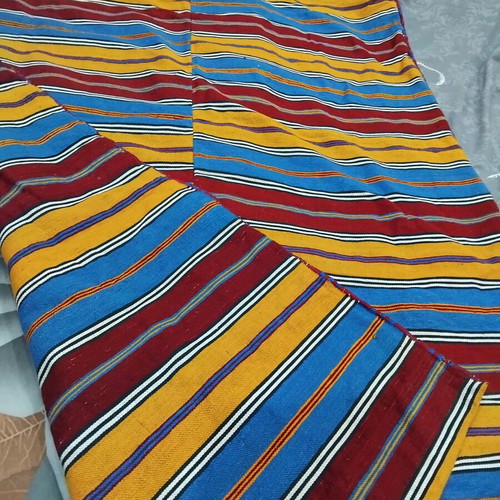 Authentic handwoven Bulgarian mattress cover like new