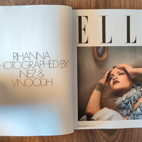 US ELLE Magazine September 2026 featuring Rihanna Our Forever Muse
