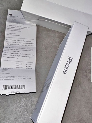 iPhone 17 Pro Max sealed, 2 TB, silver titanium