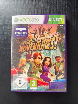 Xbox 360 Kinect Adventures! game in very good condition