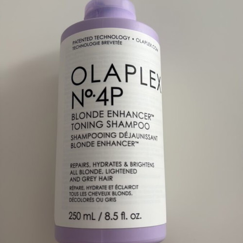 Olaplex No.4P Blonde Enhancer Toning Shampoo like new