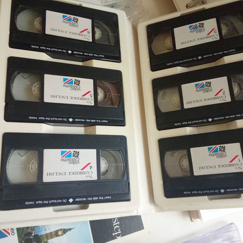 English Language Learning Set new with books and cassettes