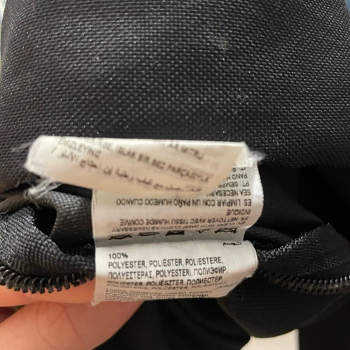 Nike waist bag used, black with adjustable strap