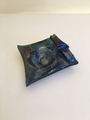 Ceramic ashtray like new