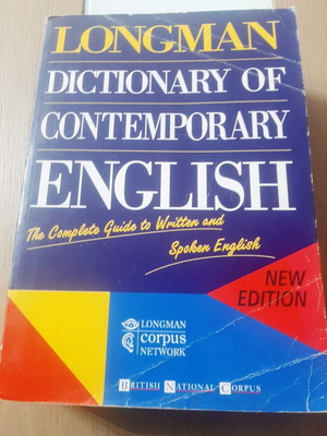 English dictionary Dictionary of contemporary English used