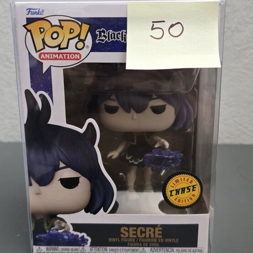 Black Clover Secre Nero Chase Funko Pop vinyl figure like new