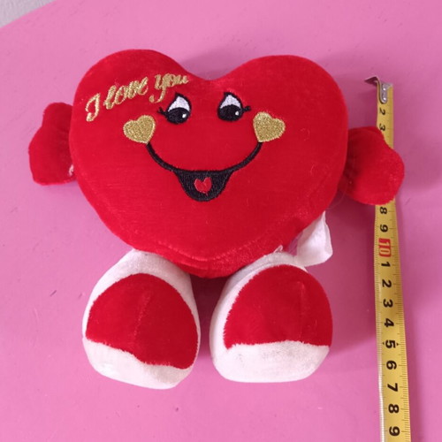 Plush heart I love you in like new condition