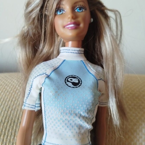 Barbie Cali Girl Surfer doll by Mattel, like new