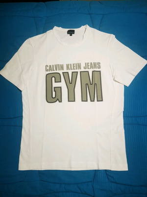 Calvin Klein Jeans white medium t-shirt used
