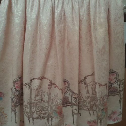 Girls' party dress like new, beige, for 9-10 years old
