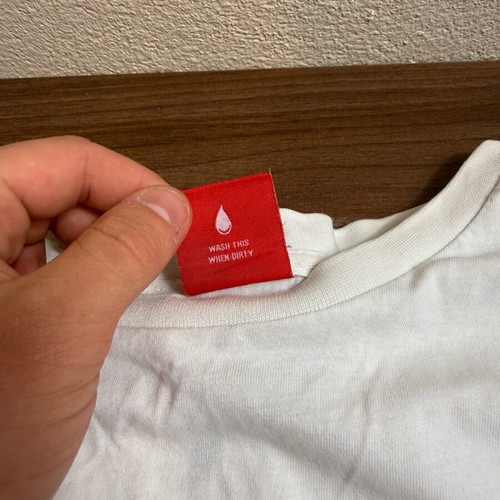 PUMA T-shirt white XL with classic front logo, like new