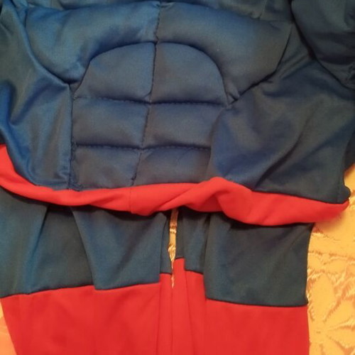 Superman costume used, size 7-10 years