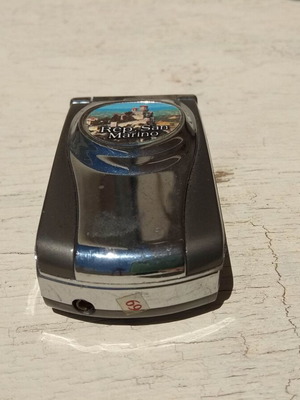 Gas lighter "MOBILE" like new, souvenir Rep San Marino