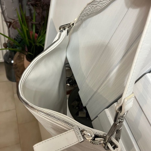 White leather shoulder bag Ted Baker like new