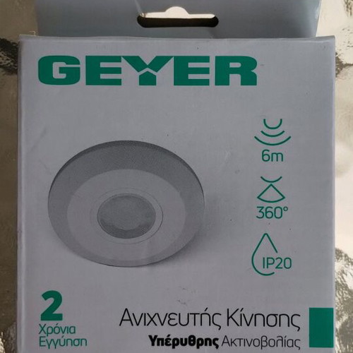 Geyer motion detector new