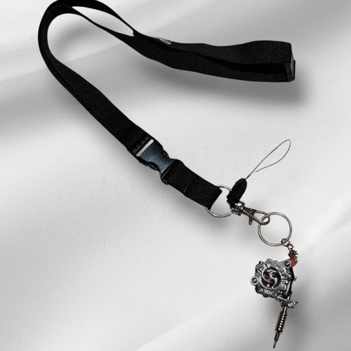 Vagrancy Lifestyle neckstrap new with mini tattoo machine black