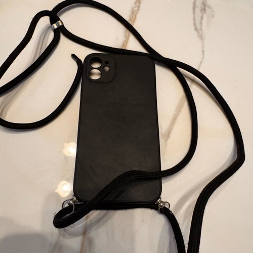 iPhone 11 case used with cord