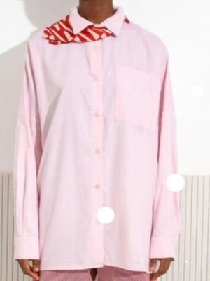 Arpyes oversized pink shirt like new, small size