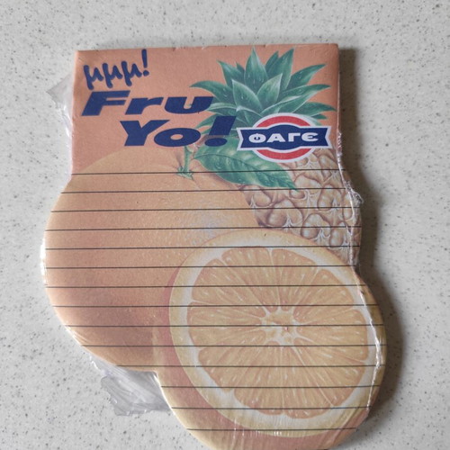 Fage Fru Yo notepad new