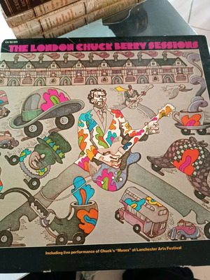 Lp vinyl record The London Chuck Berry sessions used, rock
