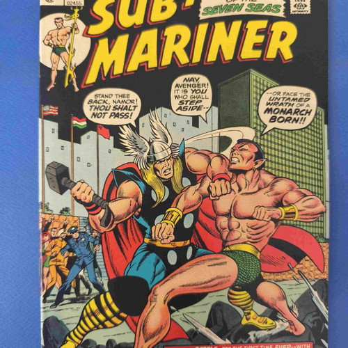 Sub-Mariner 59 comic used, English