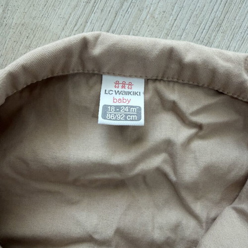 Children's jumpsuit 18-24 months beige like new