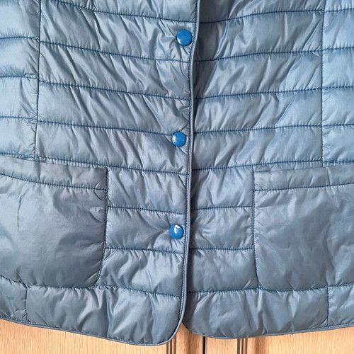 Blue down jacket Medium used