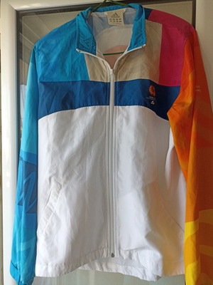 Adidas Collectible Windbreaker Jacket Athens 2004 Paralympic Games medium used