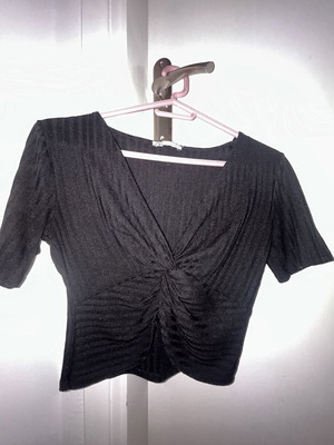 Zara blouse black size S like new