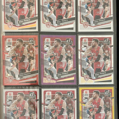 2023-24 Panini Donruss Euroleague Team Rainbow 134 Cards like new